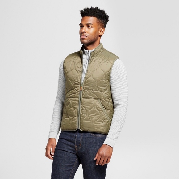 Goodfellow Co Mens Quilted Vest Jacket 